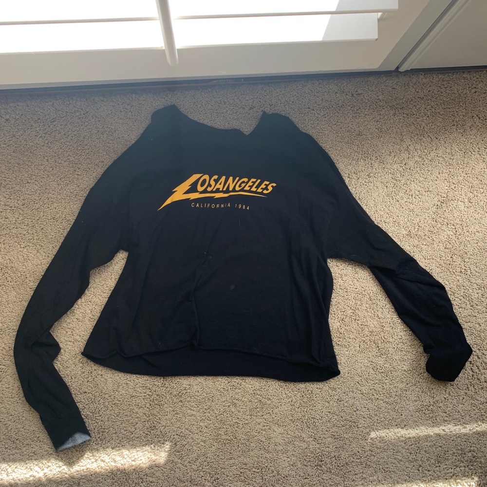 John Galt Long Sleeve Los Angeles Graphic Tee